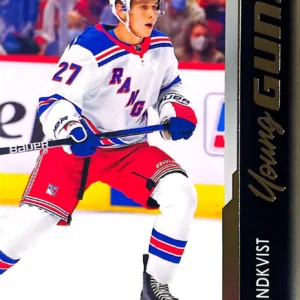 Nils Lundkvist 2021-22 Upper Deck Series 2 Hockey Base Set - Young Guns #456
