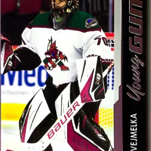 Karel Vejmelka 2021-22 Upper Deck Series 2 Hockey Base Set - Young Guns #458