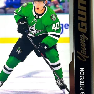 Jacob Peterson 2021-22 Upper Deck Series 2 Hockey Base Set - Young Guns #492