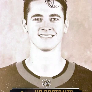 Shane Pinto 2021-22 Upper Deck Series 2 Hockey UD Portraits - Rookies #P-53