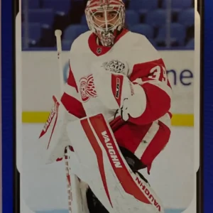 Alex Nedeljkovic 2021-22 Upper Deck Series 2 Hockey O-Pee-Chee Update Blue Border Parallel #603