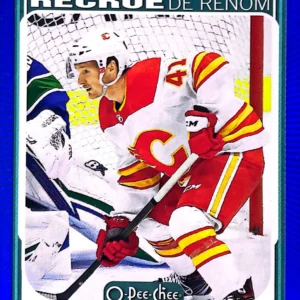 Matthew Phillips 2021-22 Upper Deck Series 2 Hockey O-Pee-Chee Update Blue Border Parallel - Rookies #633