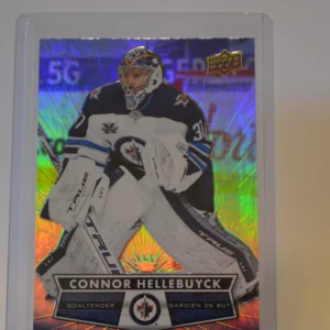 Connor Hellebuyck 2021-22 Upper Deck Tim Hortons Collectors Series Base #68