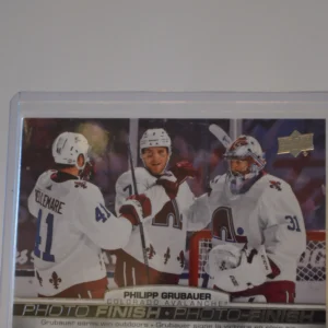 Philipp Grubauer 2021-22 Upper Deck Tim Hortons Collectors Series Photo Finish #PF-14