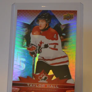 Taylor Hall 2021-22 Upper Deck Tim Hortons Team Canada Hockey Base #18