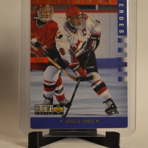 Angela James [Canada Women's Team] 1997-98 Collectors Choice Hockey Base Set #276