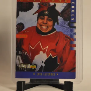 Luce Letendre [Canada Women's Team] 1997-98 Collectors Choice Hockey Base Set #290