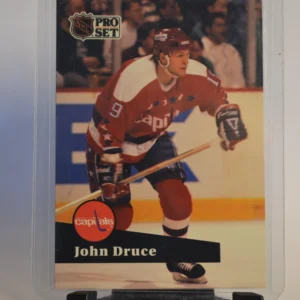 John Druce 1991-92 NHL Pro Set Base Set #251