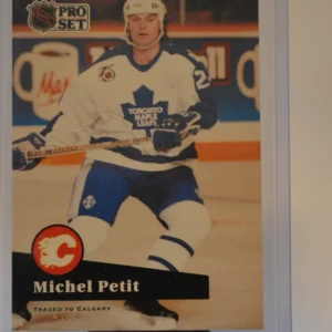 Michel Petit 1991-92 NHL Pro Set Base Set #492