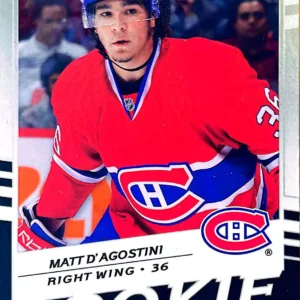 Matt D'Agostini RC 2008-09 Upper Deck NHL Victory Base Set #248