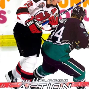 Patrik Elias 2003-04 In the Game Action Hockey Base Set #342