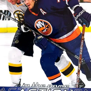 Alexei Yashin 2003-04 In the Game Action Hockey Base Set #369