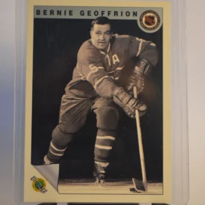 Bernie Geoffrion 1991-92 Ultimate Original 6 Base Set #10