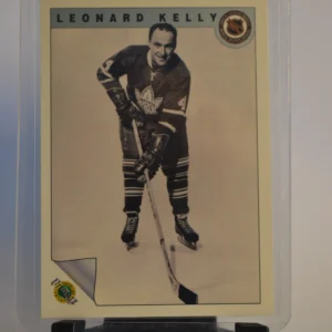 Leonard Kelly 1991-92 Ultimate Original 6 Base Set #38