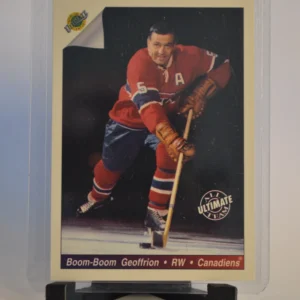 Boom-Boom Geoffrion 1991-92 Ultimate Original 6 Base Set #83