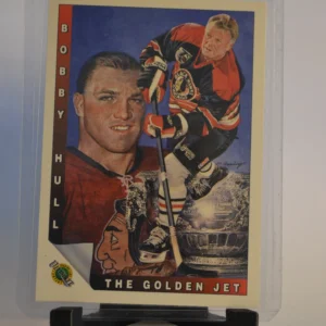 Bobby Hull 1991-92 Ultimate Original 6 Base Set #90