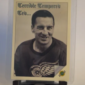 Terrible Tempered Ted is Back 1991-92 Ultimate Original 6 Base Set #94