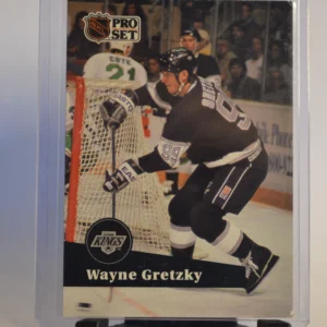 Wayne Gretzky 1991-92 NHL Pro Set Base Set French #101