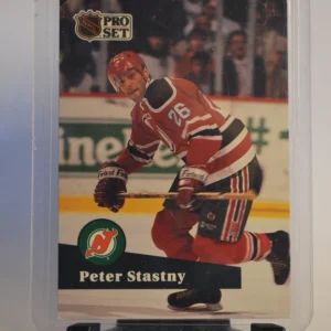 Peter Stastny 1991-92 NHL Pro Set Base Set French #143