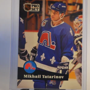 Mikhail Tatarinov 1991-92 NHL Pro Set Base Set French #462