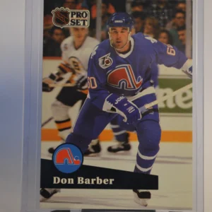 Don Barber 1991-92 NHL Pro Set Base Set French #464