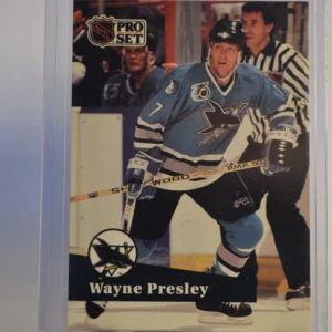 Wayne Presley 1991-92 NHL Pro Set Base Set French #488