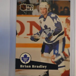 Brian Bradley 1991-92 NHL Pro Set Base Set French #489