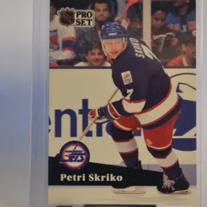 Petri Skriko 1991-92 NHL Pro Set Base Set French #517