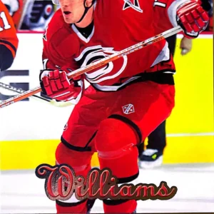 Justin Williams 2005-06 Upper Deck Fleer Ultra Hockey Base Set #42