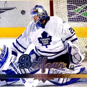 Ed Belfour 2005-06 Upper Deck Fleer Ultra Hockey Base Set #179