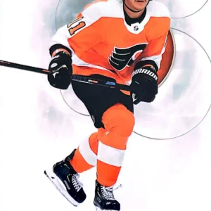 Travis Konecny 2020-21 Upper Deck SP Authentic Hockey Base Set #18