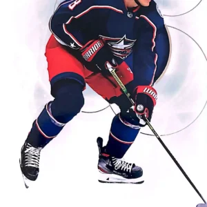 Zach Werenski 2020-21 Upper Deck SP Authentic Hockey Base Set #88