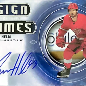 Darren Helm 2020-21 Upper Deck SP Authentic Hockey Sign of the Times #SOTT-HE