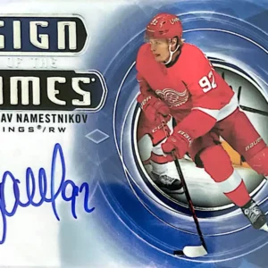 Vladislav Namestnikov 2020-21 Upper Deck SP Authentic Hockey Sign of the Times #SOTT-VN