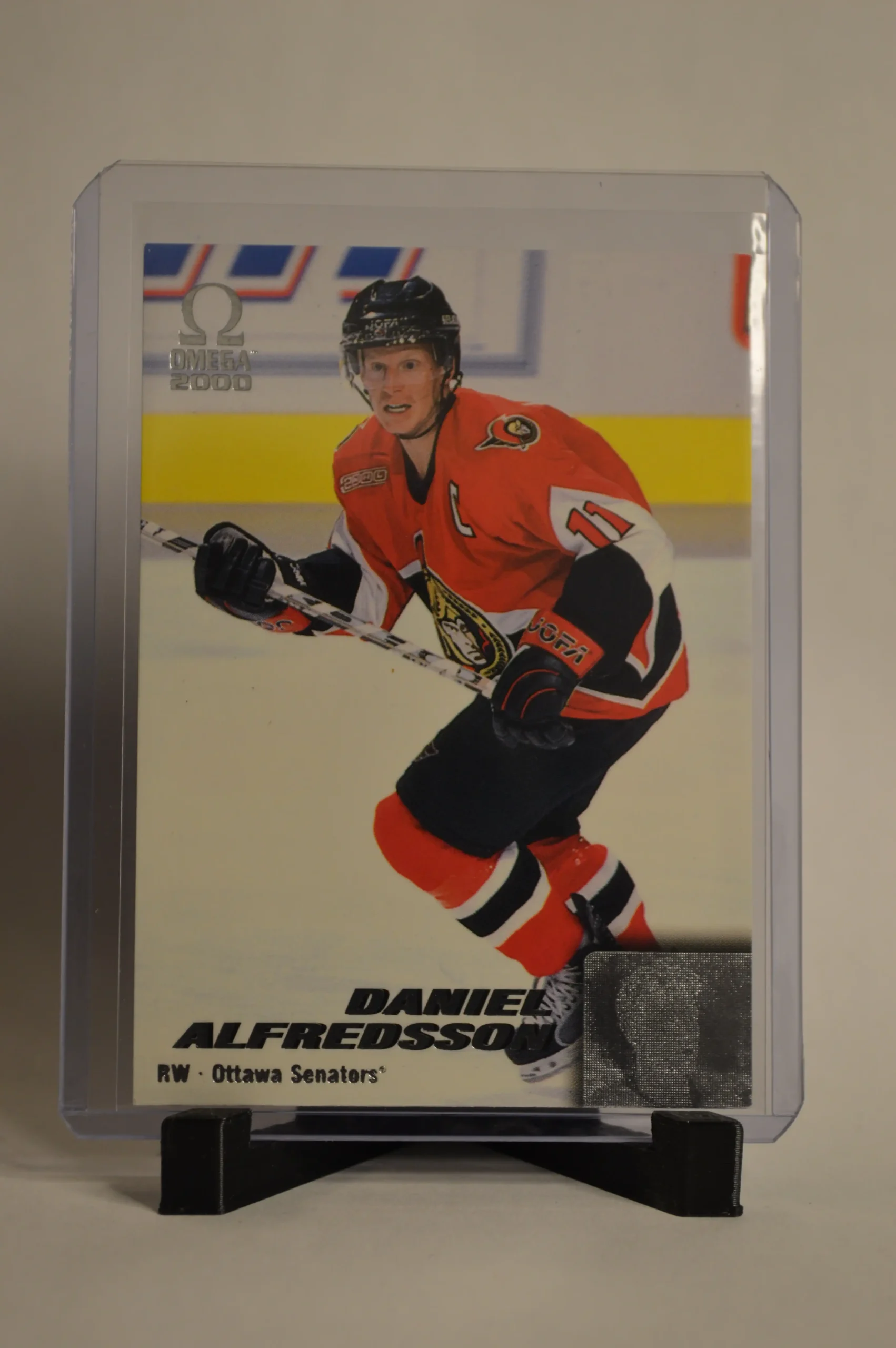 Daniel Alfredsson 1999-00 Pacific Omega Hockey Base Set #156