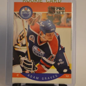 Adam Graves RC 1990-91 NHL Pro Set Base Set #84