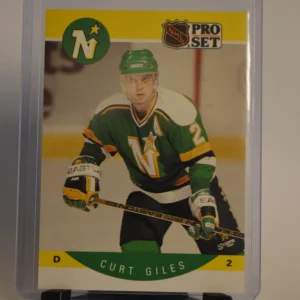 Curt Giles 1990-91 NHL Pro Set Base Set #140