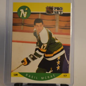Basil McRae 1990-91 NHL Pro Set Base Set #141