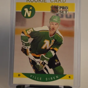 Ville Siren RC 1990-91 NHL Pro Set Base Set #144