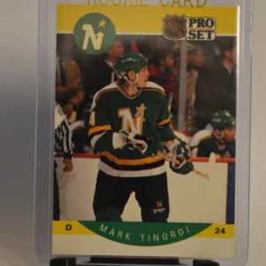 Mark Tinordi RC 1990-91 NHL Pro Set Base Set #145