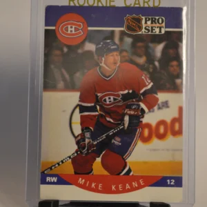 Mike Keane RC 1990-91 NHL Pro Set Base Set #151