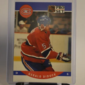 Gerald Diduck 1990-91 NHL Pro Set Base Set #468