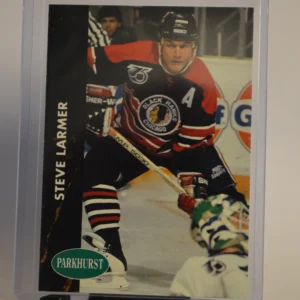 Steve Larmer 1991-92 Parkhurst Hockey Base Set #34