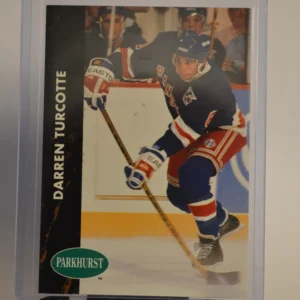 Darren Turcotte 1991-92 Parkhurst Hockey Base Set #118