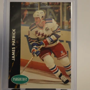 James Patrick 1991-92 Parkhurst Hockey Base Set #120