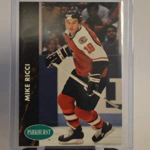 Mike Ricci 1991-92 Parkhurst Hockey Base Set #123