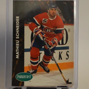 Stephan Lebeau 1991-92 Parkhurst Hockey Base Set French Parallel #87