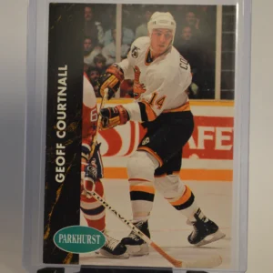 Geoff Courtnall 1991-92 Parkhurst Hockey Base Set French Parallel #186