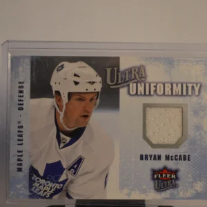 Bryan McCabe 2008-09 Upper Deck Fleer Ultra Hockey Ultra Uniformity #UA-MC