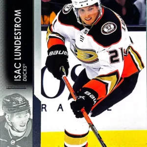Isac Lundestrom 2021-22 Upper Deck Extended Series Hockey Base Set #502